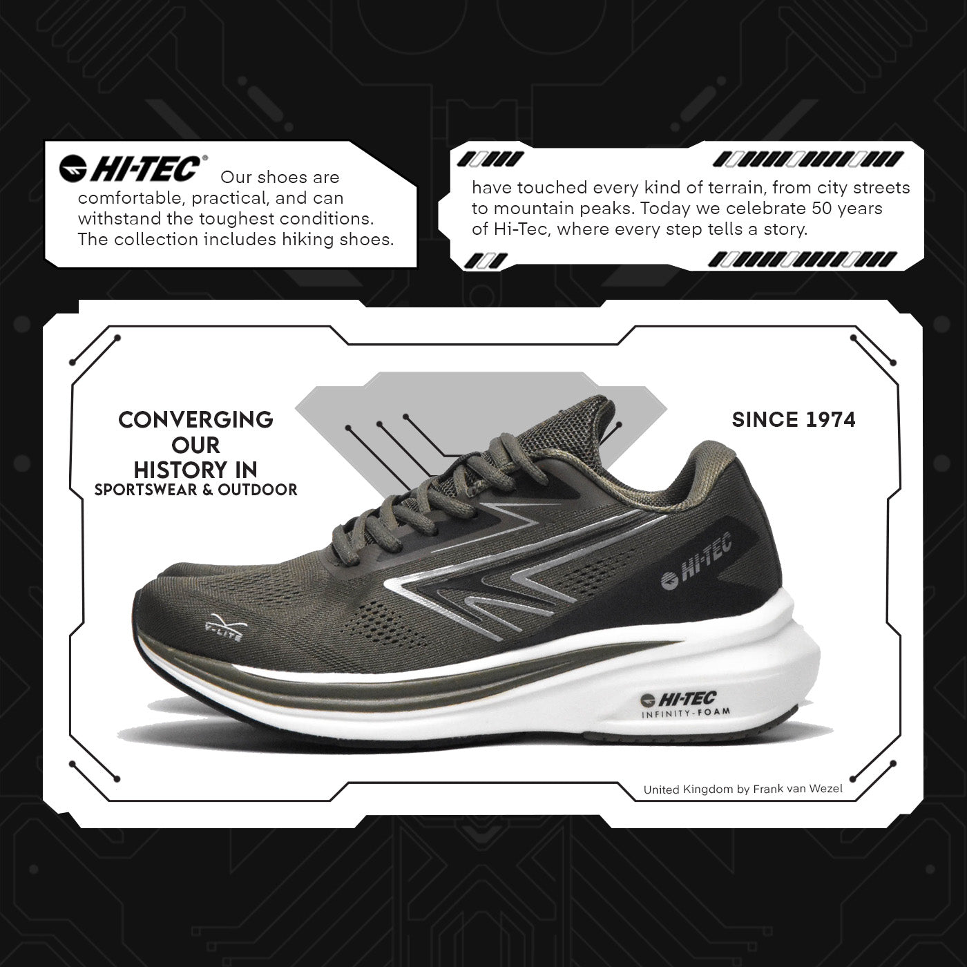 HI-TEC PARADIGM OLIVE NIGHT MOONLESS NIGHT Référence : S014124