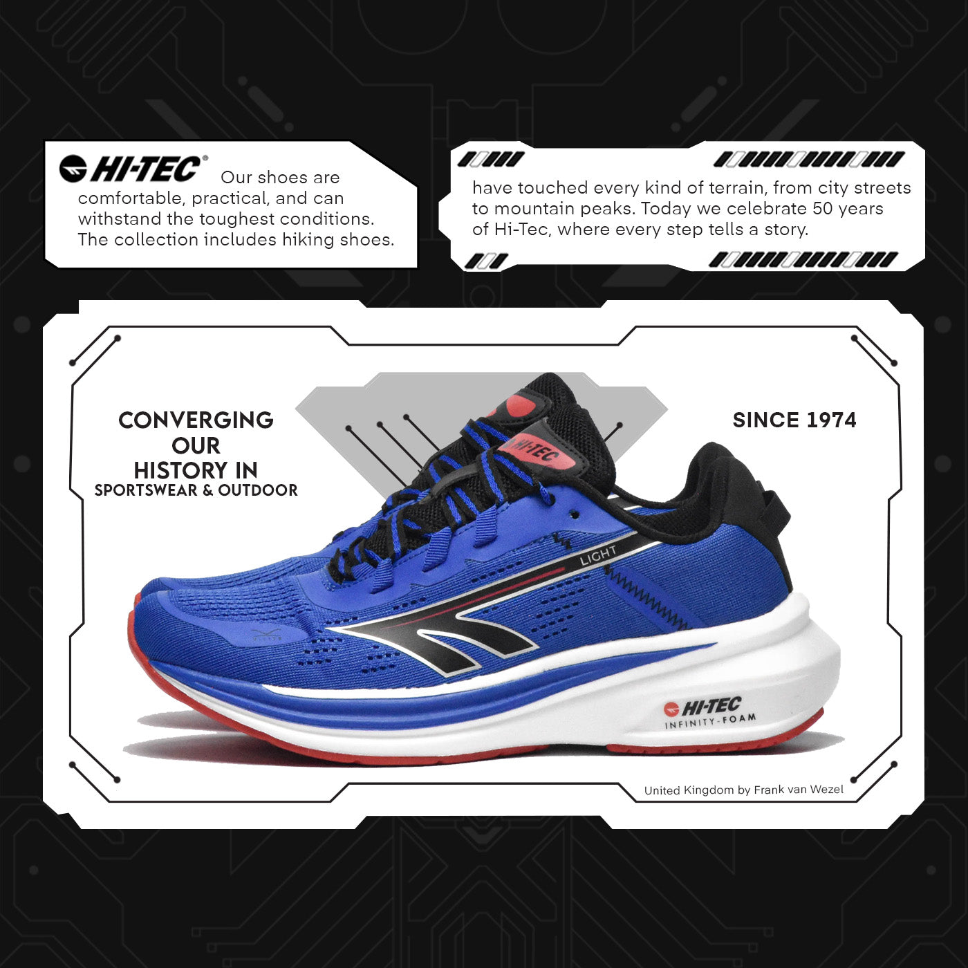 HI-TEC PARADIGM LIGHT CLASSIC BLUE Référence : S014373